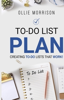 Paperback To-Do List Plan Book