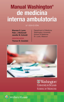 Paperback Manual Washington de Medicina Interna Ambulatoria [Spanish] Book