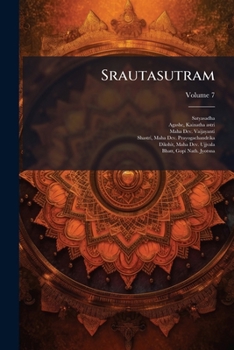 Paperback Srautasutram; Volume 7 [Sanskrit] Book