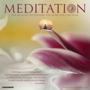 Calendar Meditation 2023 Wall Calendar Book