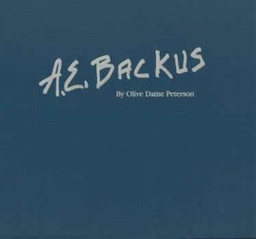 Hardcover A.E. Backus Book