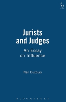 Paperback Jurists and Judges: An Essay on Influence Book