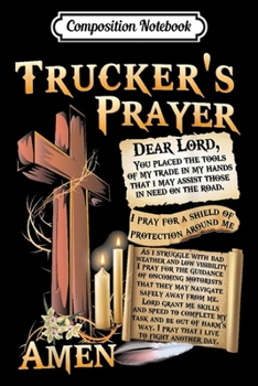 Composition Notebook: Trucker's Wife Yes He's Working  Journal/Notebook Blank Lined Ruled 6x9 100 Pages