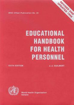 Paperback Educational Handbook for Health Personnel Book