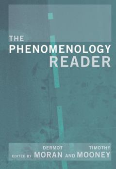 Hardcover The Phenomenology Reader Book