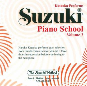 Paperback Suzuki Piano School, Vol 3 Book