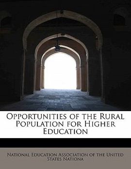 Opportunities of the Rural Population for Higher Education