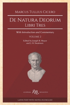 Paperback De Natura Deorum Libri III: Volume 2 Book