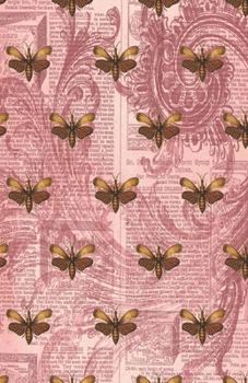 Paperback Dot Grid Journal Notebook: Insect Ephemera - Bullet Planner Book - Dotted Grid - 5.5 X 8.5" 120 Pg - DIY Weekly Spread - Organizer - Habit Tracke Book