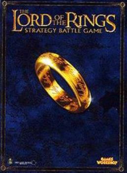 Hardcover Lord of the Rings Strategy Battle Game Rulebook Book