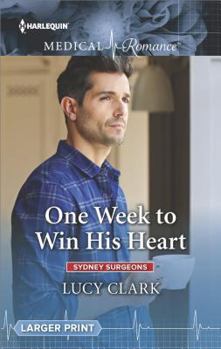 Mass Market Paperback One Week to Win His Heart [Large Print] Book