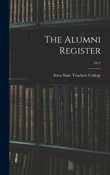 Hardcover The Alumni Register; 1917 Book