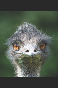 Emu: Notizbuch / Tagebuch  Laufvogel - DIN A5 120 Seiten liniert -   Geschenk Vogelliebhaber Australien (German Edition)