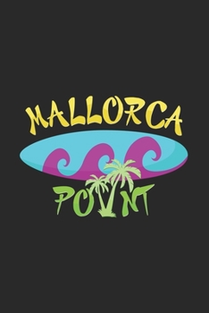 mallorca point: 6x9 Mallorca | blank with numbers paper | notebook | notes