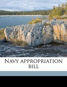 Paperback Navy Appropriation Bill Book