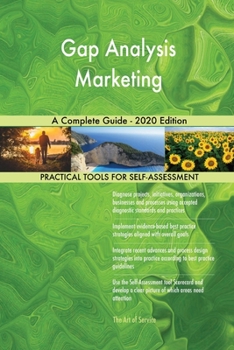 Paperback Gap Analysis Marketing A Complete Guide - 2020 Edition Book