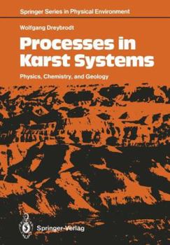 Paperback Processes in Karst Systems: Physics, Chemistry, and Geology Book