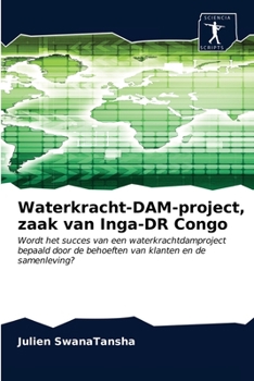 Paperback Waterkracht-DAM-project, zaak van Inga-DR Congo [Dutch] Book
