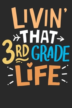 Paperback Notebook Journal: 3rd Grade Teacher 6x9 Dot Grid 120 Pages Book