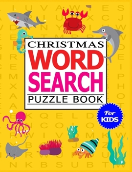 Paperback Christmas Word Search Puzzle Book for Kids: 50 Large print word search puzzle for kids.(with Solution) Book