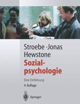 Paperback Sozialpsychologie: Eine Einfa1/4hrung [German] Book