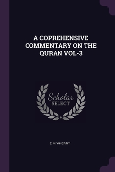Paperback A Coprehensive Commentary on the Quran Vol-3 Book
