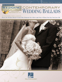 Paperback Contemporary Wedding Ballads [With CD (Audio)] Book