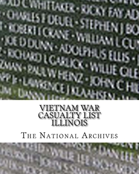 Paperback Vietnam War Casualty List: Illinois Book