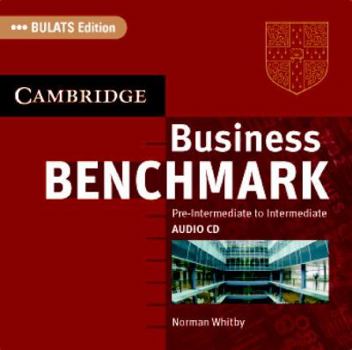 Audio CD Cambridge Business Benchmark, BULATS: Pre-Intermediate to Intermediate Book