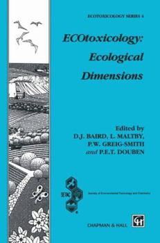 Paperback Ecotoxicology: Ecological Dimensions Book