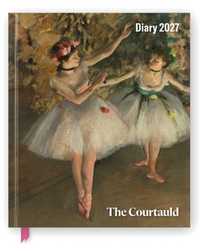 Courtauld 2027 Desk Diary Planner - Week to View, Illustrated throughout