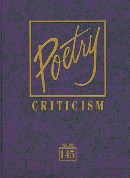 Poetry Criticism, Volume 145