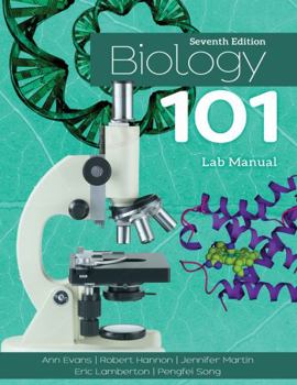 Paperback Biology 101 Lab Manual Book