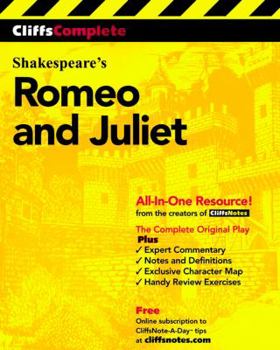 Paperback CliffsComplete Shakespeare's Romeo and Juliet Book