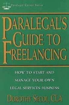 Hardcover Paralegals Guide to Freelancing Book