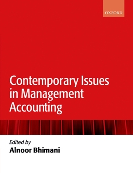 Paperback Contemporary Issues in Management Accounting Book