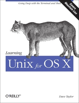Paperback Learning UNIX for OS X: Going Deep with the Terminal and Shell Book