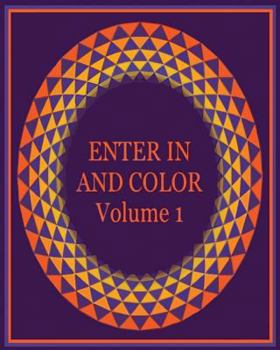 Paperback Enter In and Color Book