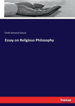 Paperback Essay on Religious Philosophy Book