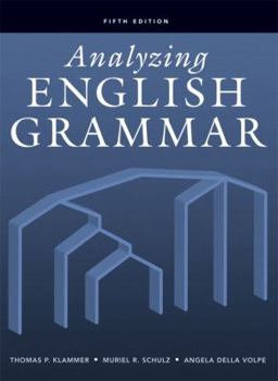 Hardcover Analyzing English Grammar Book