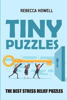 Paperback Tiny Puzzles: Lighthouses Puzzles - The Best Stress Relief Puzzles [Large Print] Book