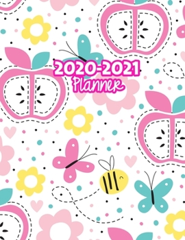 2020-2021 Planner: Two Year Calendar Organizer and Goal Journal | January 2020 - December 2021 Daily, Weekly and Monthly Planner Book with Back Sticker Expression Wall for 2 Years | Design Code 19985