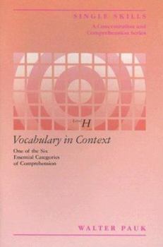 Paperback Vocabulary in Context: Level H Book