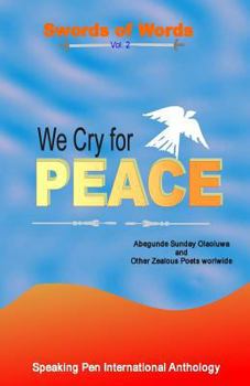 Paperback We Cry for Peace Book