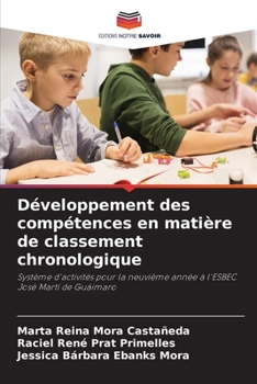 Paperback Développement des compétences en matière de classement chronologique [French] Book