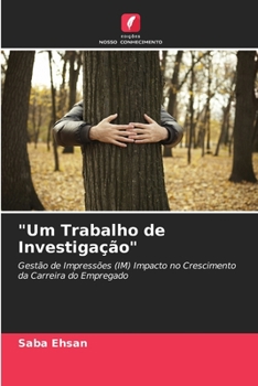 Paperback "Um Trabalho de Investigação" [Portuguese] Book