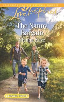Mass Market Paperback The Nanny Bargain [Large Print] Book