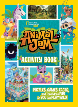 Paperback Animal Jam Activity Book