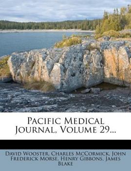 Paperback Pacific Medical Journal, Volume 29... Book