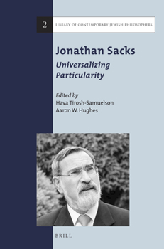 Paperback Jonathan Sacks: Universalizing Particularity Book